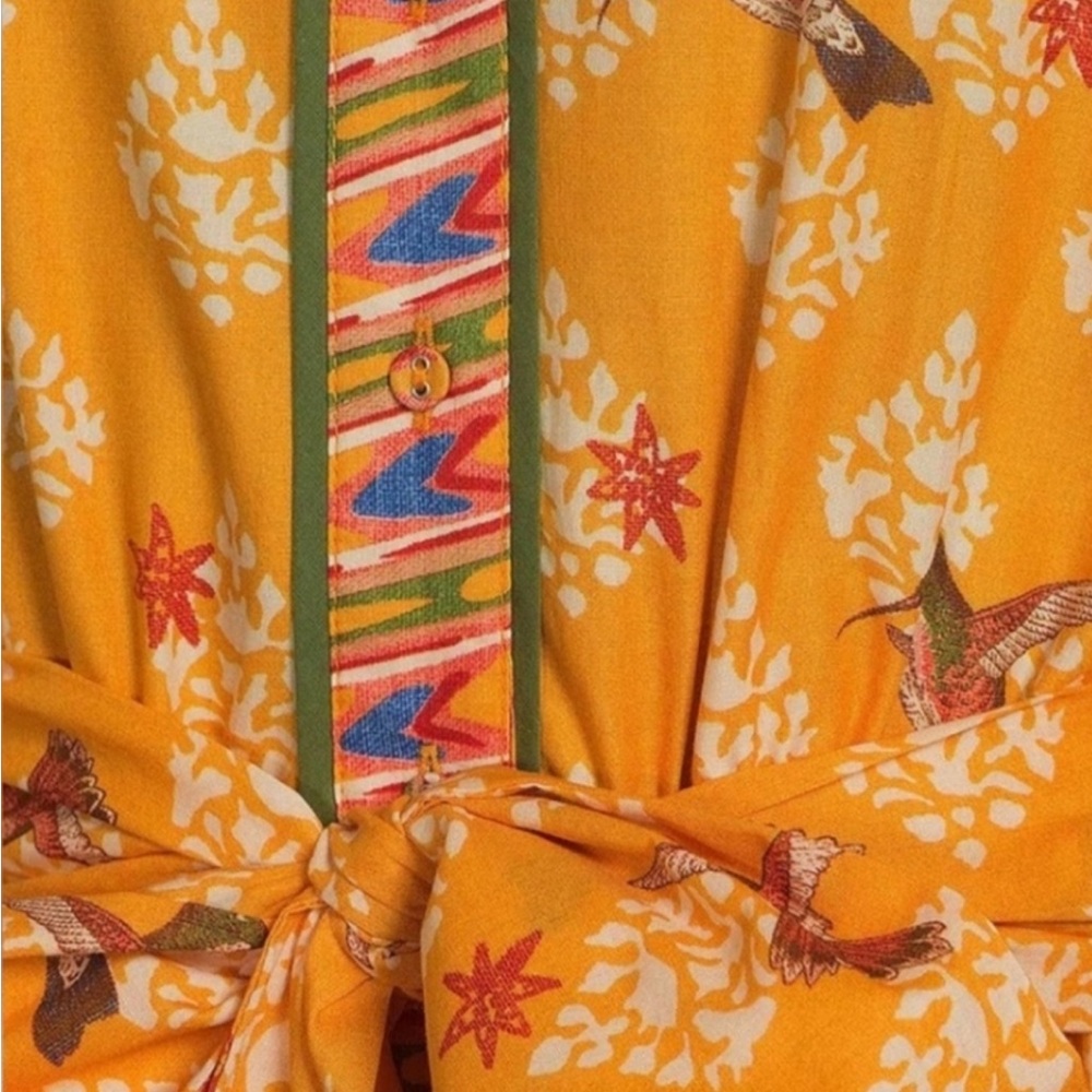A Loves A NWT Marigold Vibrant Multicolor Maxi Dress, sizes Small and XS. - Picture 4 of 8